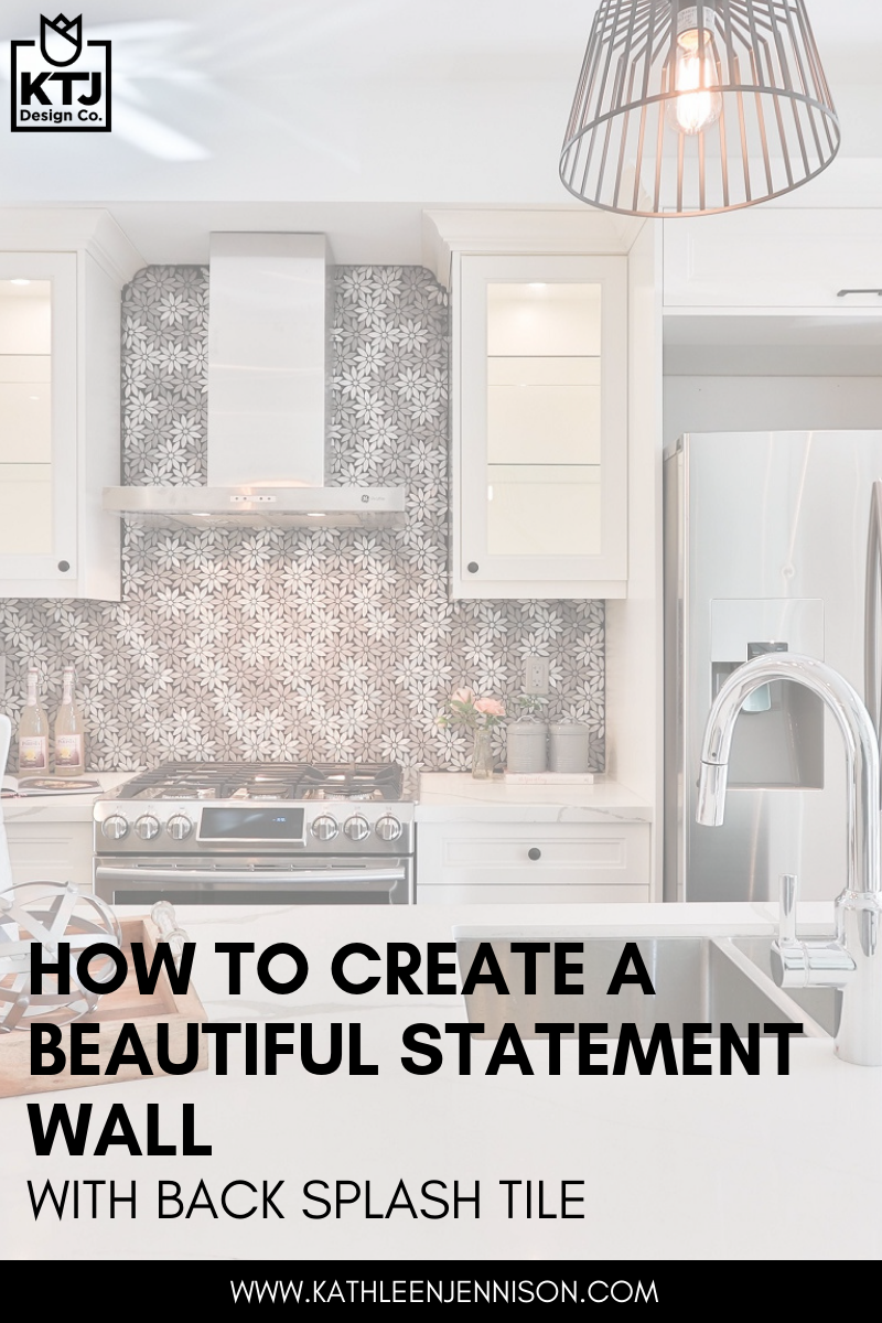 How to Create a Beautiful Statement Wall with Back Splash Tile